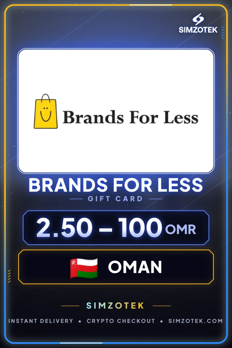 Card cadou Brands For Less (Oman)