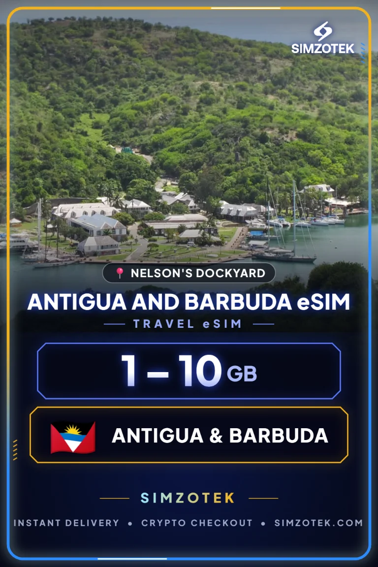 eSIM Antigua and Barbuda – datové balíčky