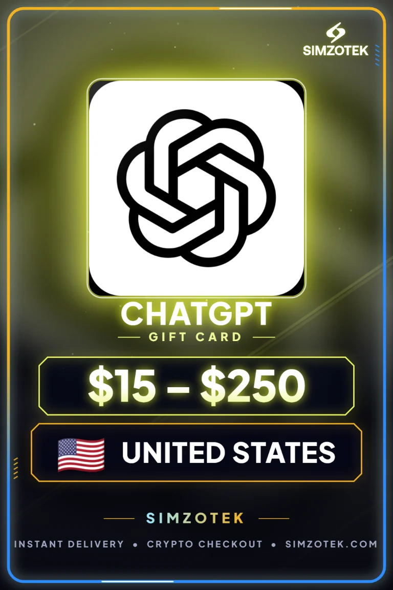 ChatGPT ギフトカード (アメリカ合衆国)