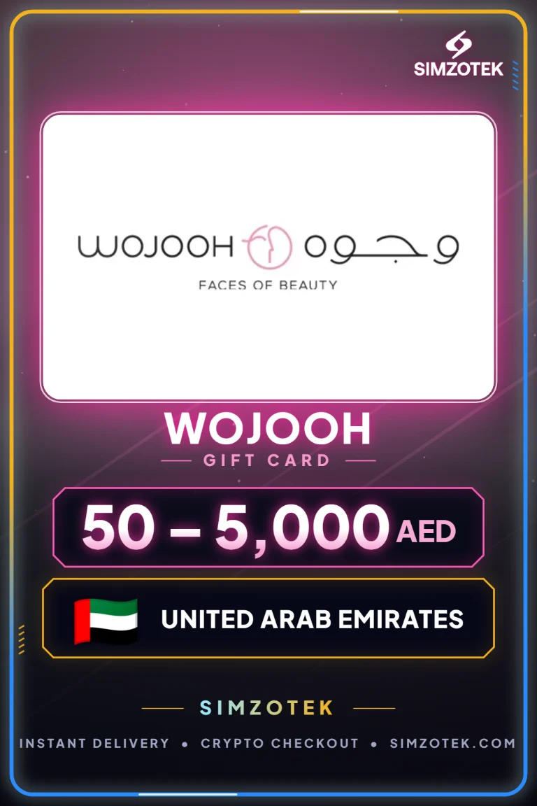Wojooh Gift Card (United Arab Emirates)