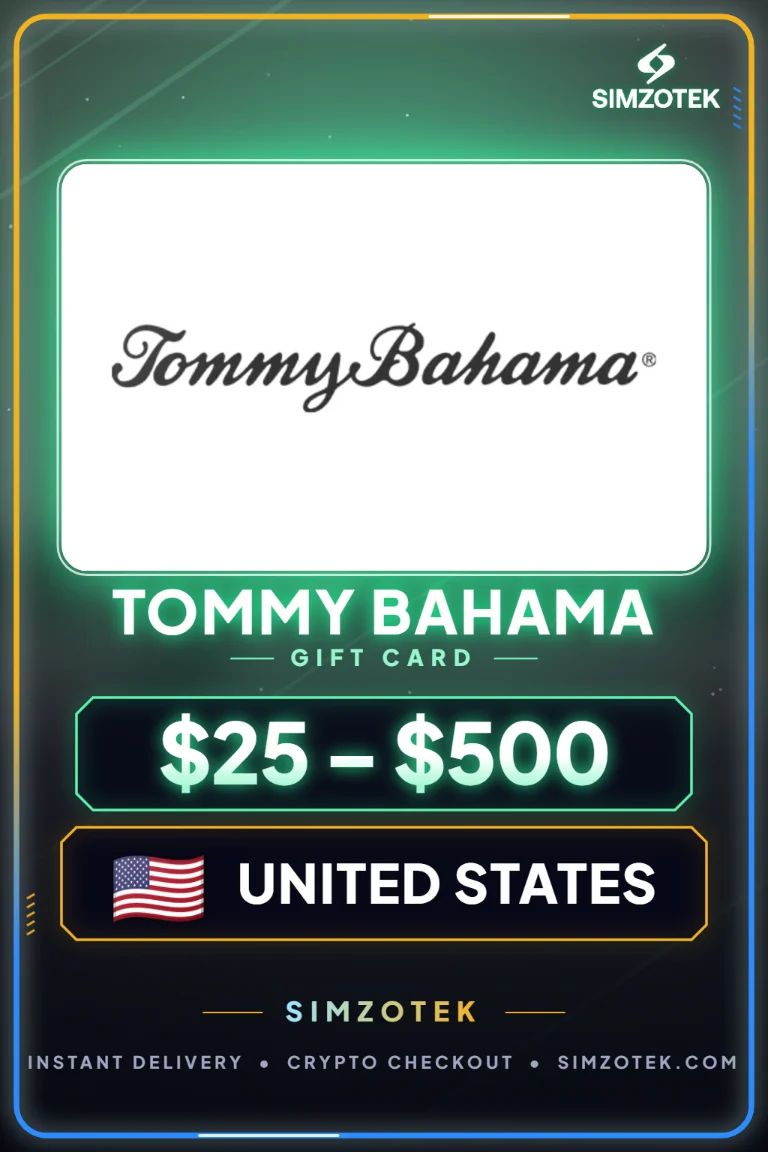 Tommy Bahama Gift Card (United States)