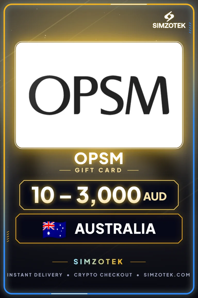 OPSM Geschenkkarte (Australien)