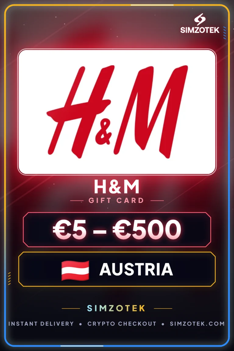 Dárková karta H&M (Rakousko)