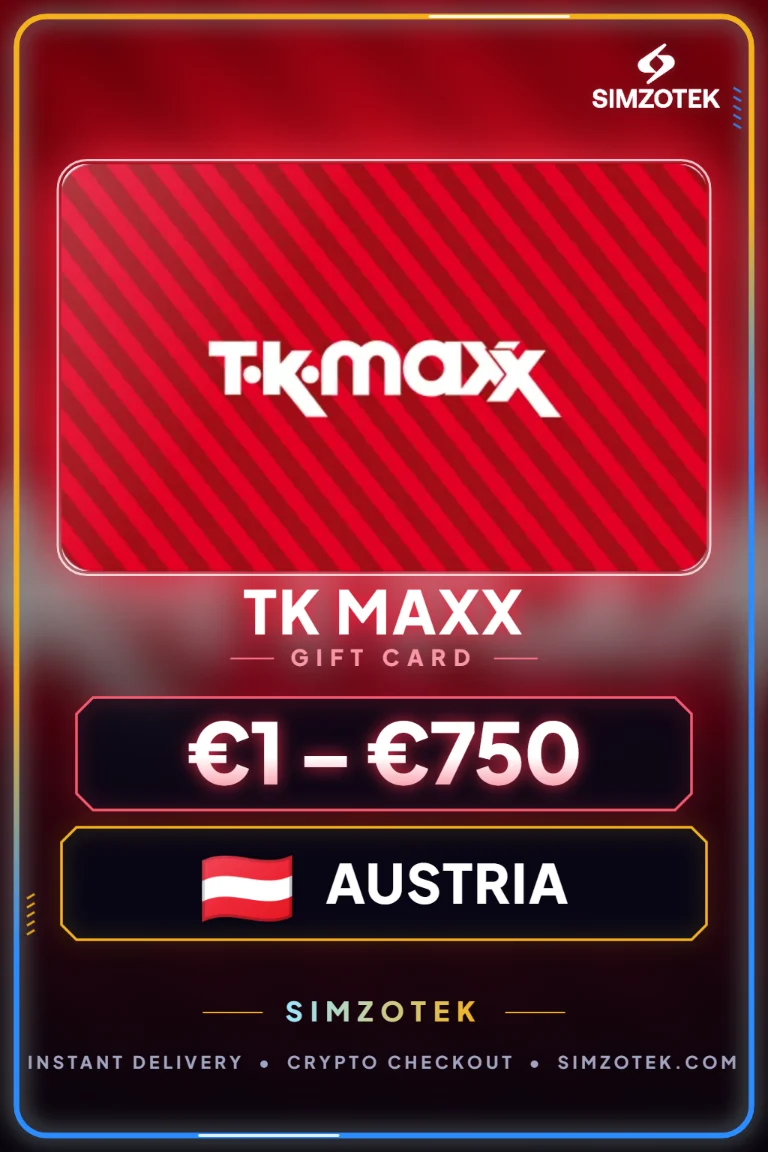 TK Maxx 기프트카드 (오스트리아)