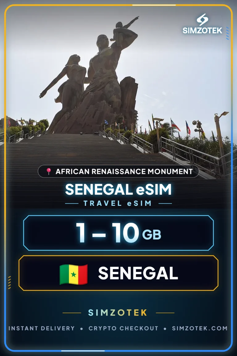 eSIM Senegal – Planos de dados