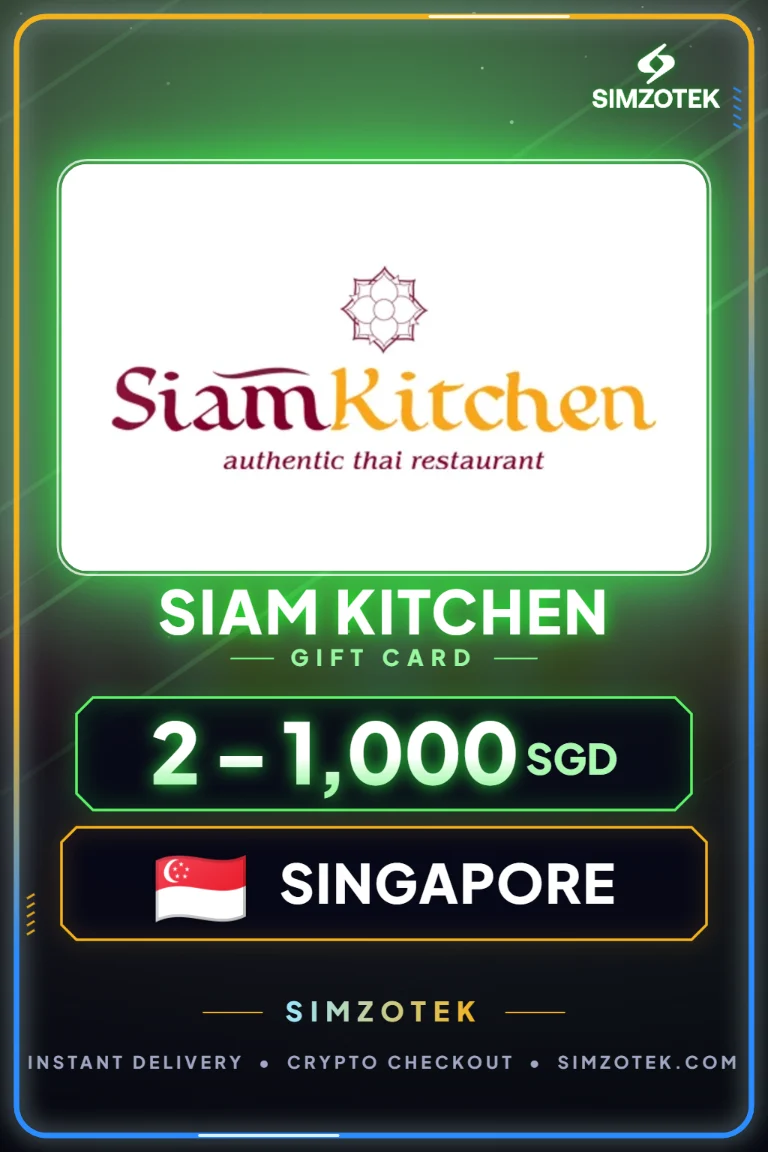 Siam Kitchen Geschenkkarte (Singapur)