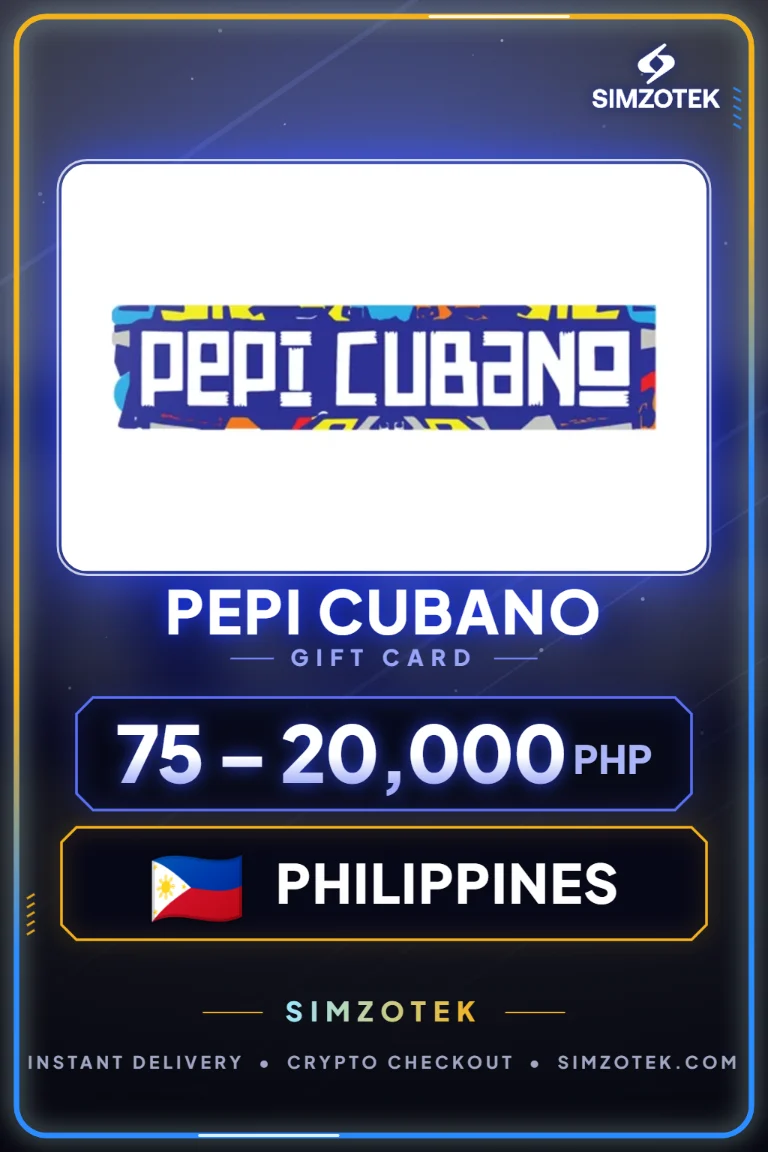 Pepi Cubano Geschenkkarte (Philippinen)
