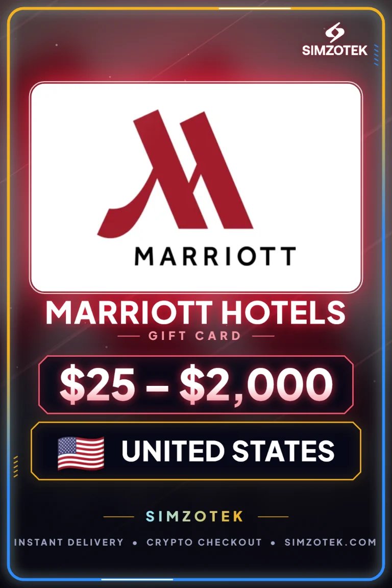 Marriott Hotels Gift Card (United States)