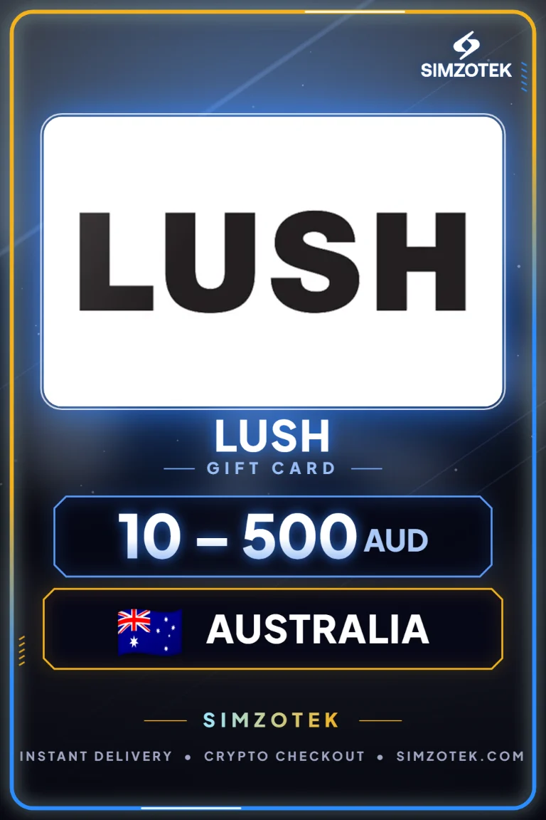 Carta regalo LUSH (Australia)