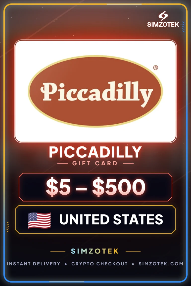 Piccadilly Geschenkkarte (Vereinigte Staaten)