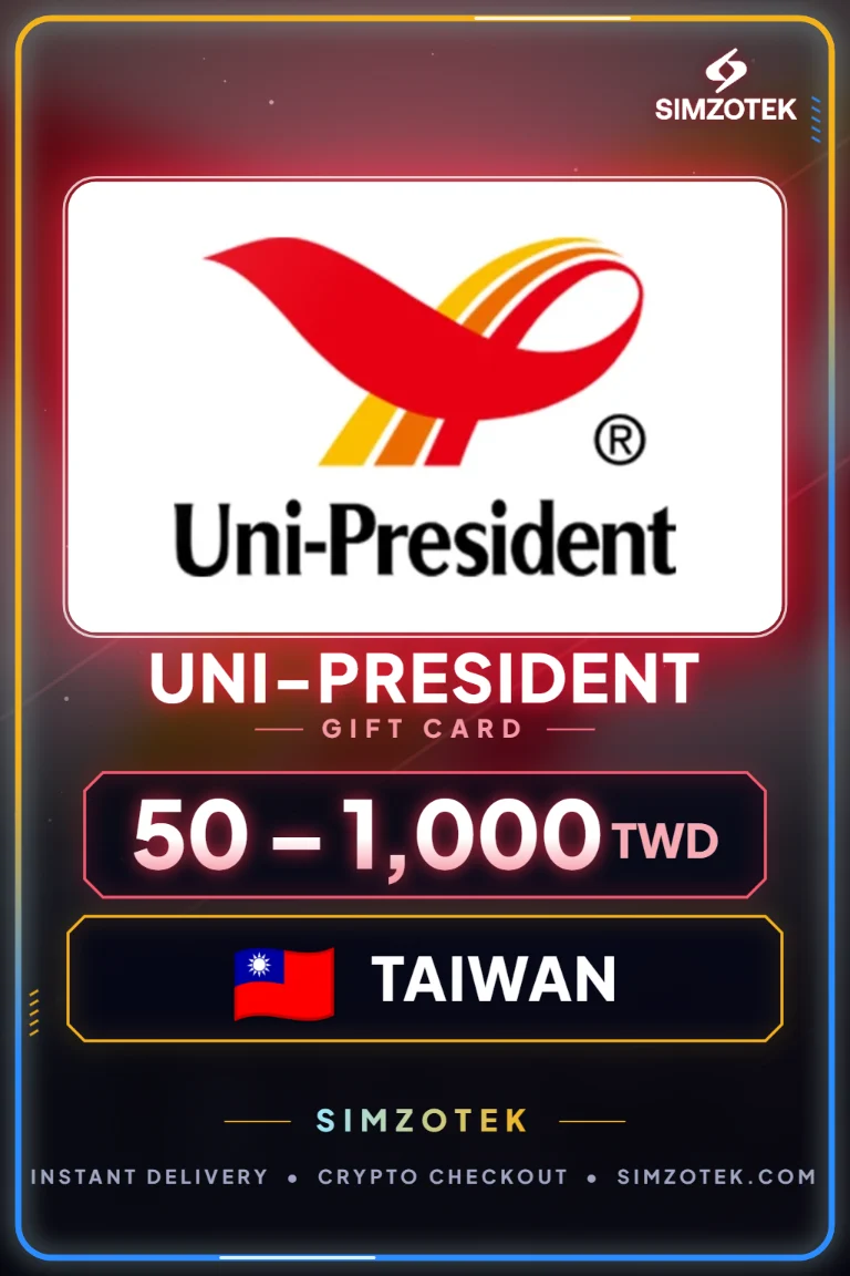 Uni-President Gift Card (Taiwan)