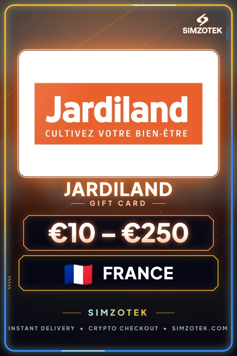 Carta regalo Jardiland (Francia)