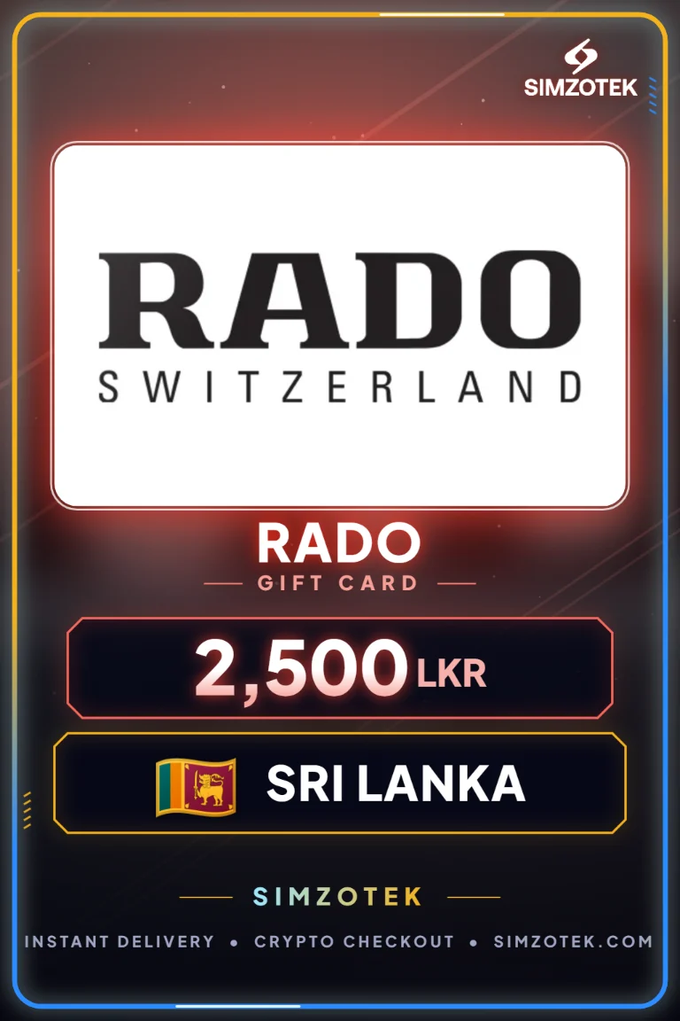 Поклон картица Rado (Шри Ланка)