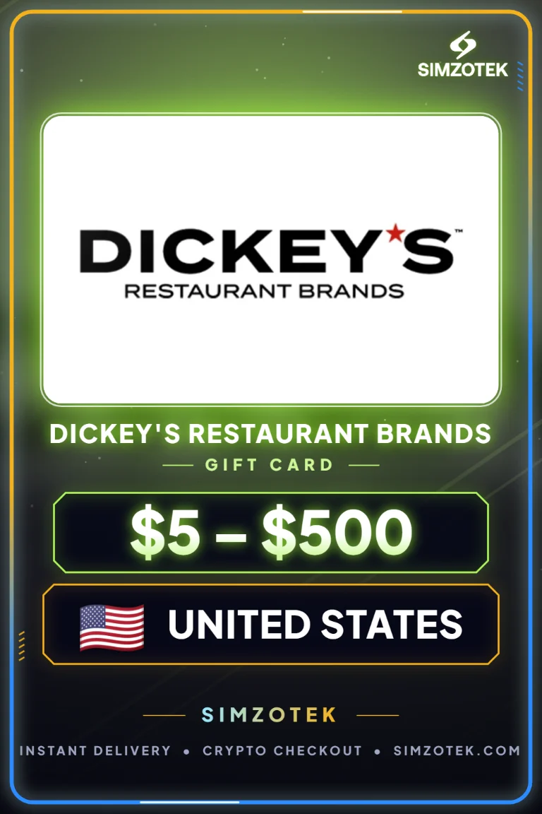 Dickey's Restaurant Brands Gift Card (United States)