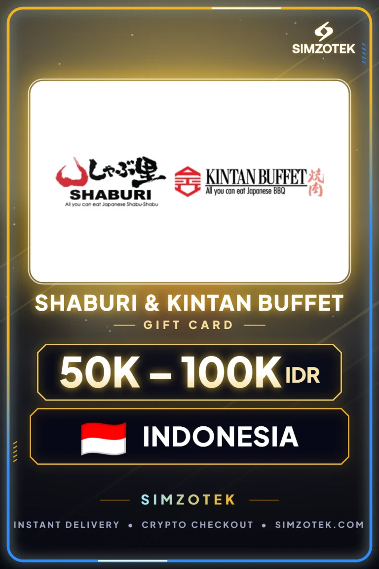 Shaburi & Kintan Buffet Gift Card (Indonesia)