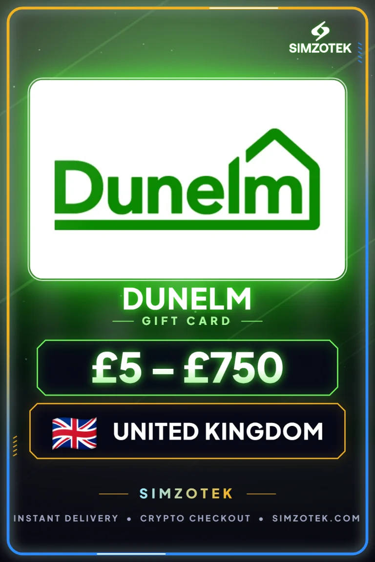 Dunelm Gift Card (United Kingdom)