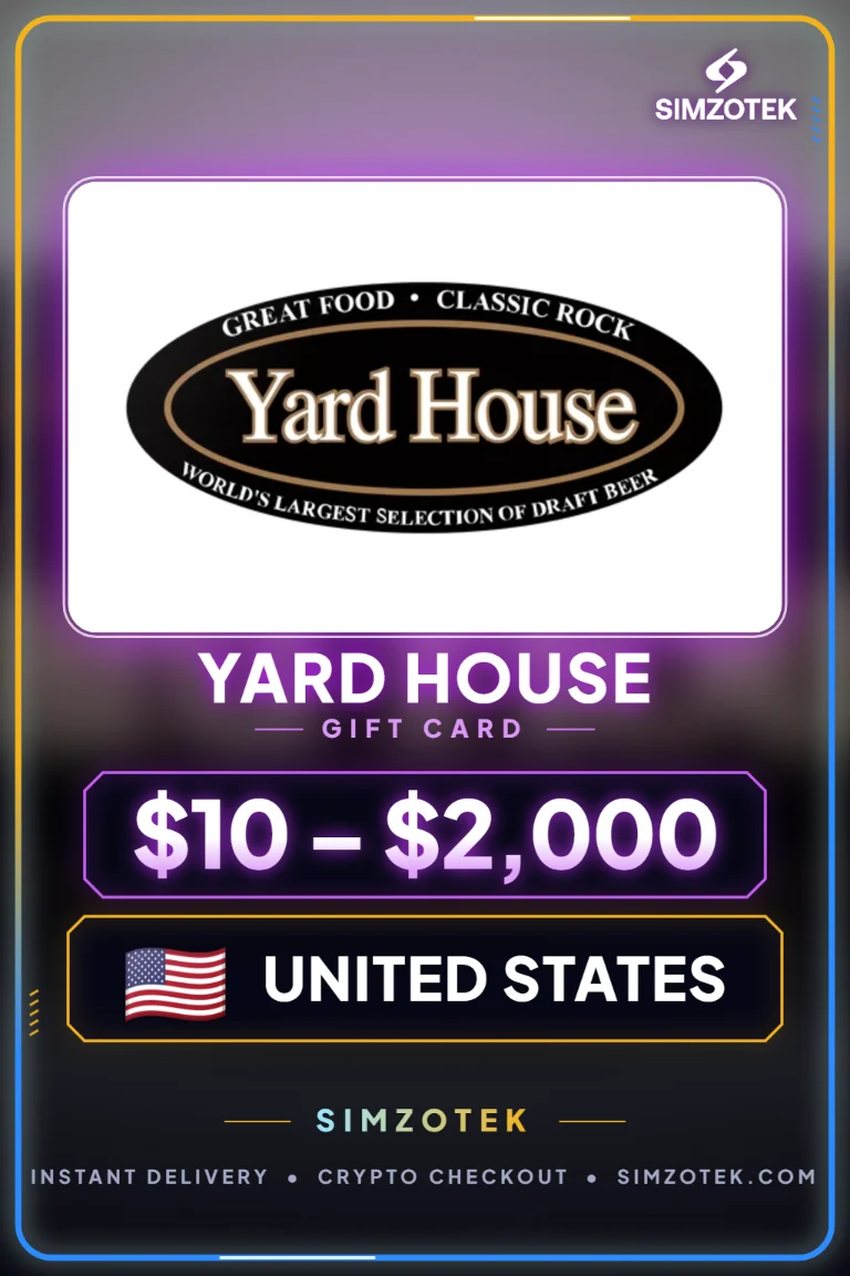 Carta regalo Yard House (Stati Uniti)