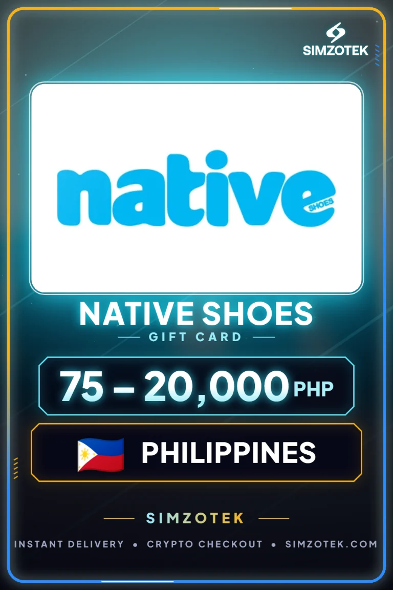 Native Shoes Geschenkkarte (Philippinen)