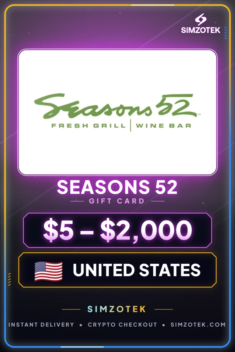 Seasons 52 Gift Card (United States)