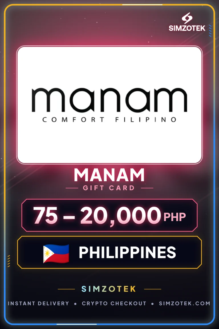Manam Geschenkkarte (Philippinen)