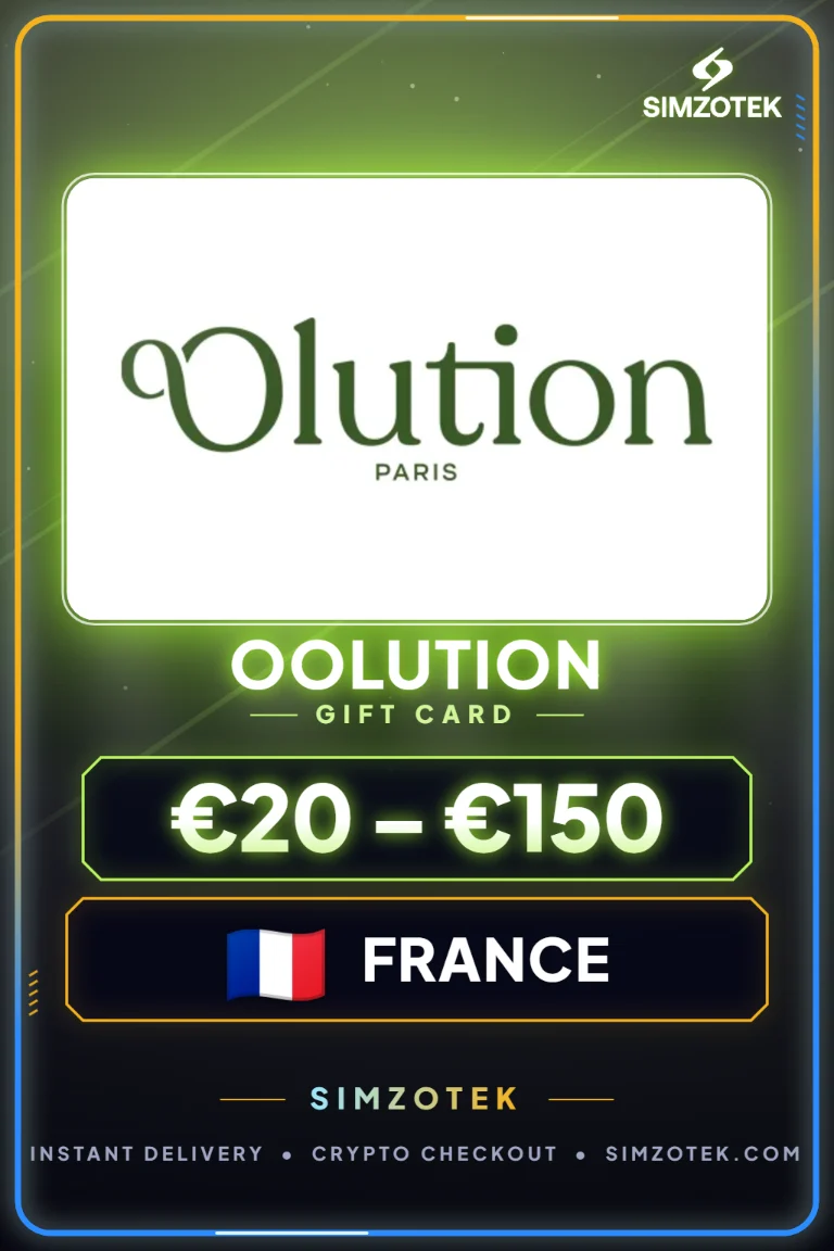 Dárková karta oOlution (Francie)