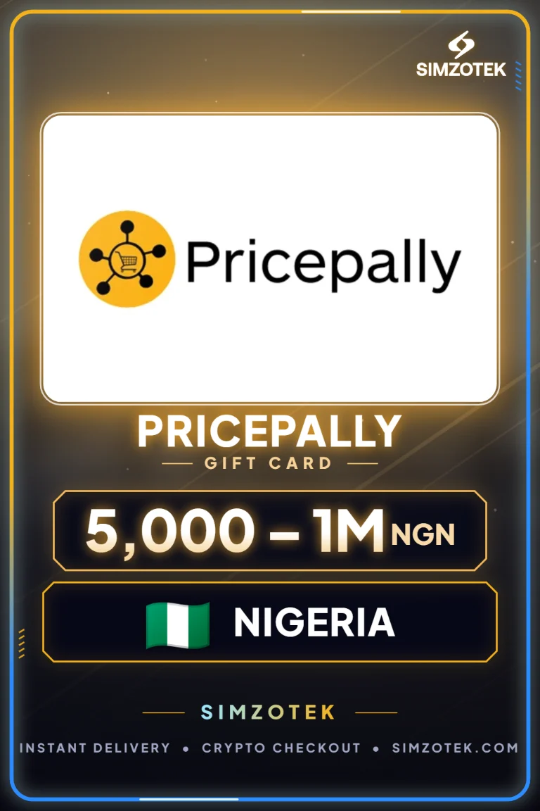 Karta podarunkowa PricePally (Nigeria)