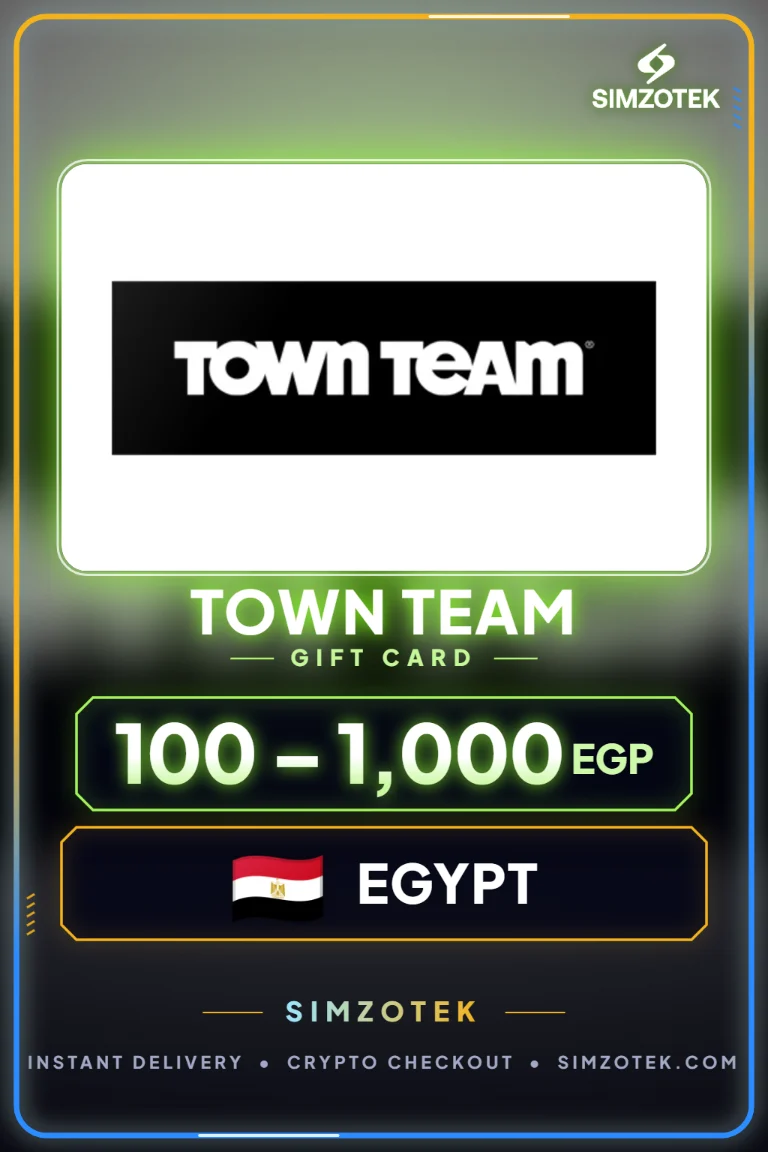 Town Team Gift Card (Egypt)