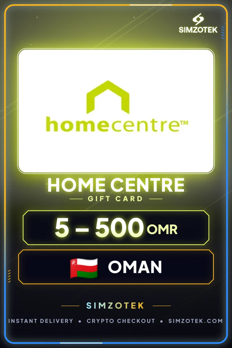 Carta regalo Home Centre (Oman)