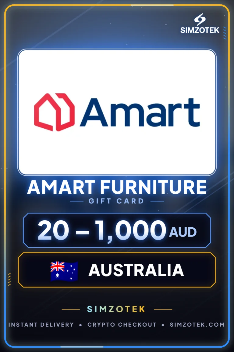 بطاقة هدايا Amart Furniture (أستراليا)