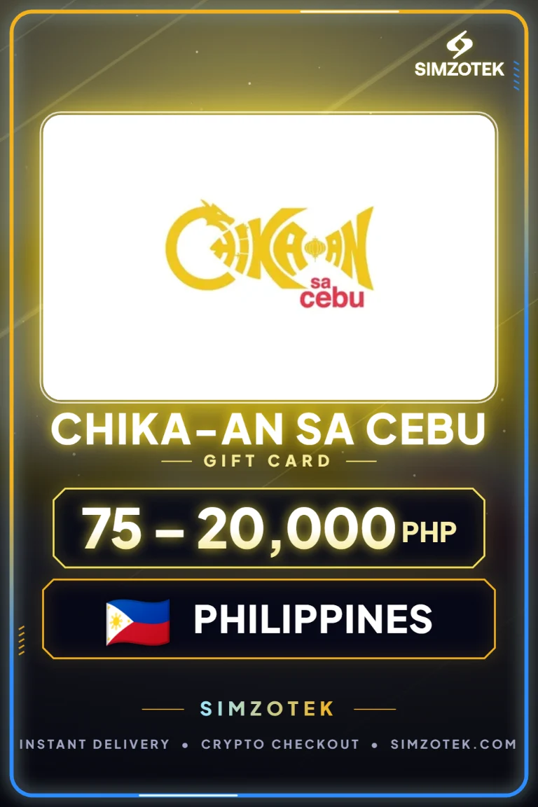 Dárková karta Chika-an Sa Cebu (Filipíny)