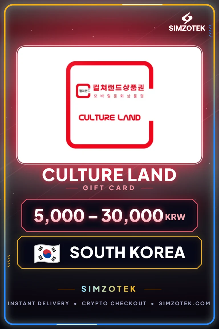 Поклон картица Culture Land (Јужна Кореја)