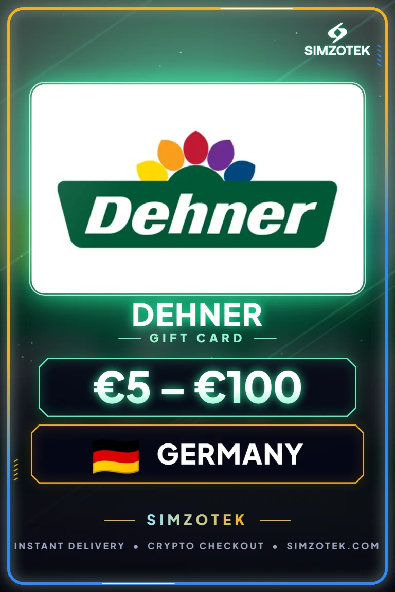 Karta podarunkowa Dehner (Niemcy)