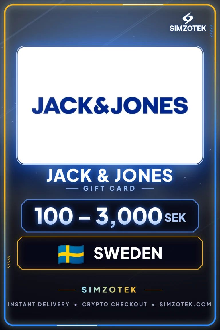 Jack & Jones Gift Card (Sweden)