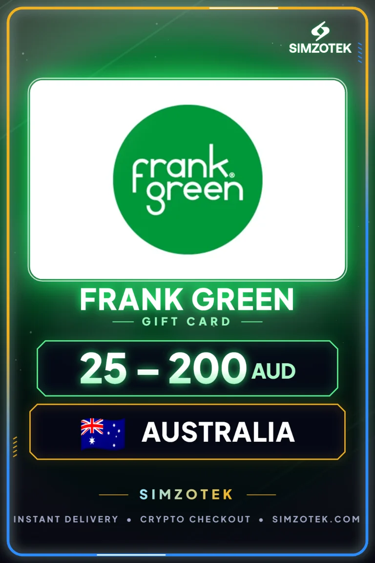frank green Gift Card (Australia)