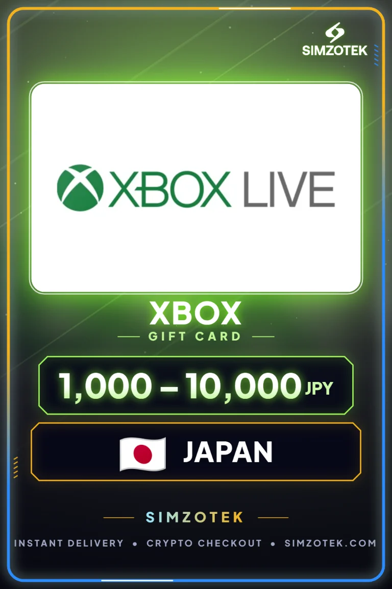Xbox dovanų kortelė (Japonija)