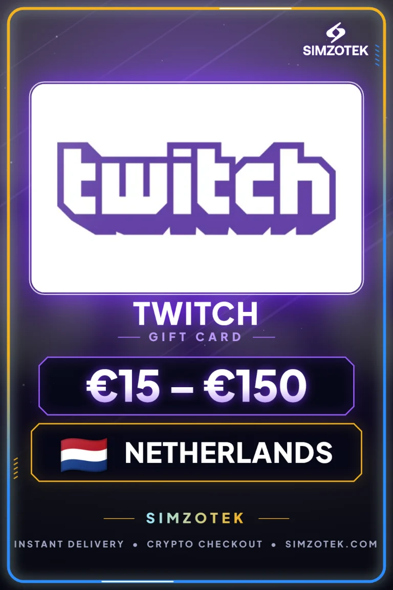 Twitch Gift Card (Netherlands)