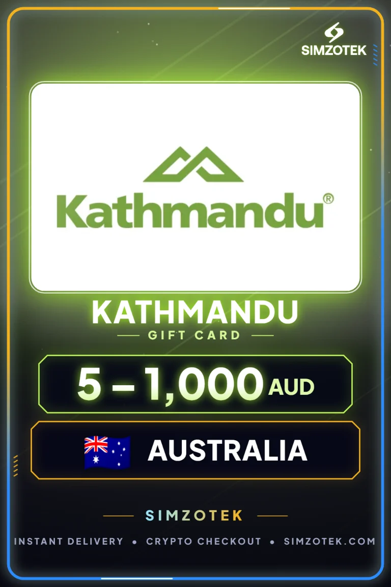 Cartão-presente Kathmandu (Austrália)