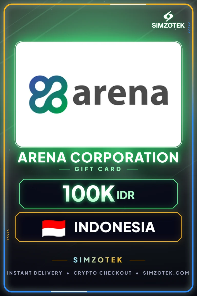 Karta podarunkowa Arena Corporation (Indonezja)