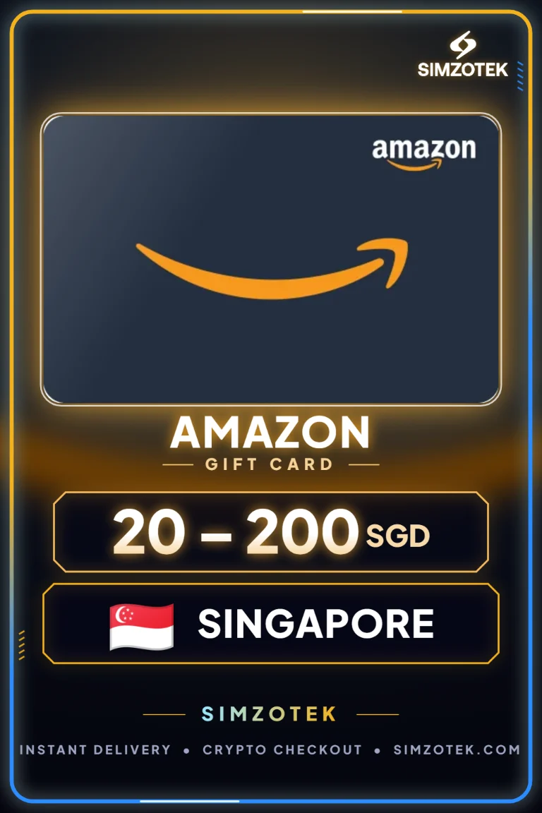 Carta regalo Amazon (Singapore)
