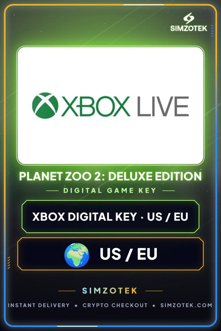 Planet Zoo 2: Deluxe Edition - Xbox Digital Key
