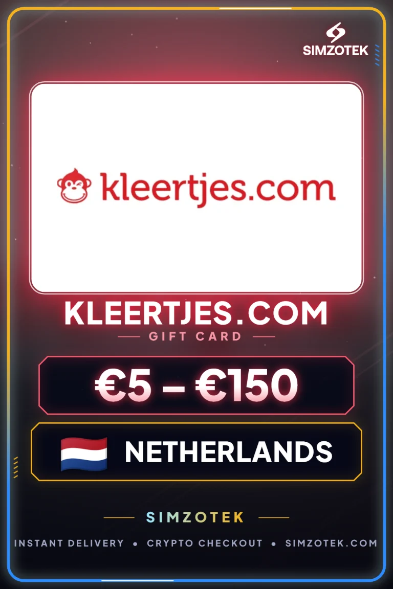 Kleertjes.com Gift Card (Netherlands)