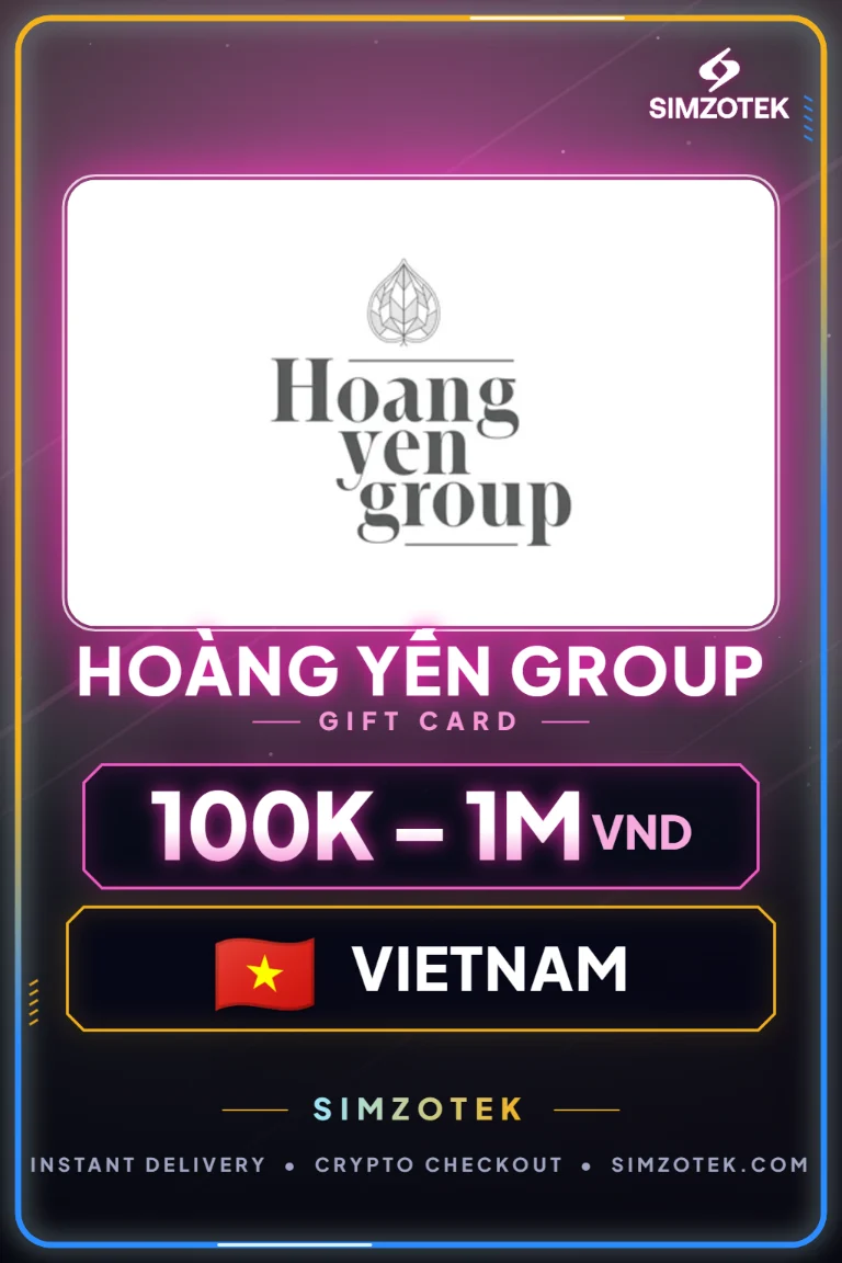 Hoàng Yến Group 기프트카드 (베트남)
