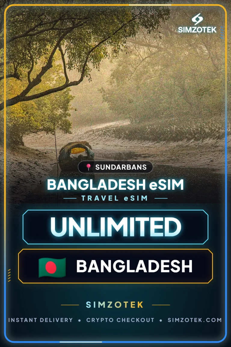 eSIM Bangladesz – nielimitowany internet