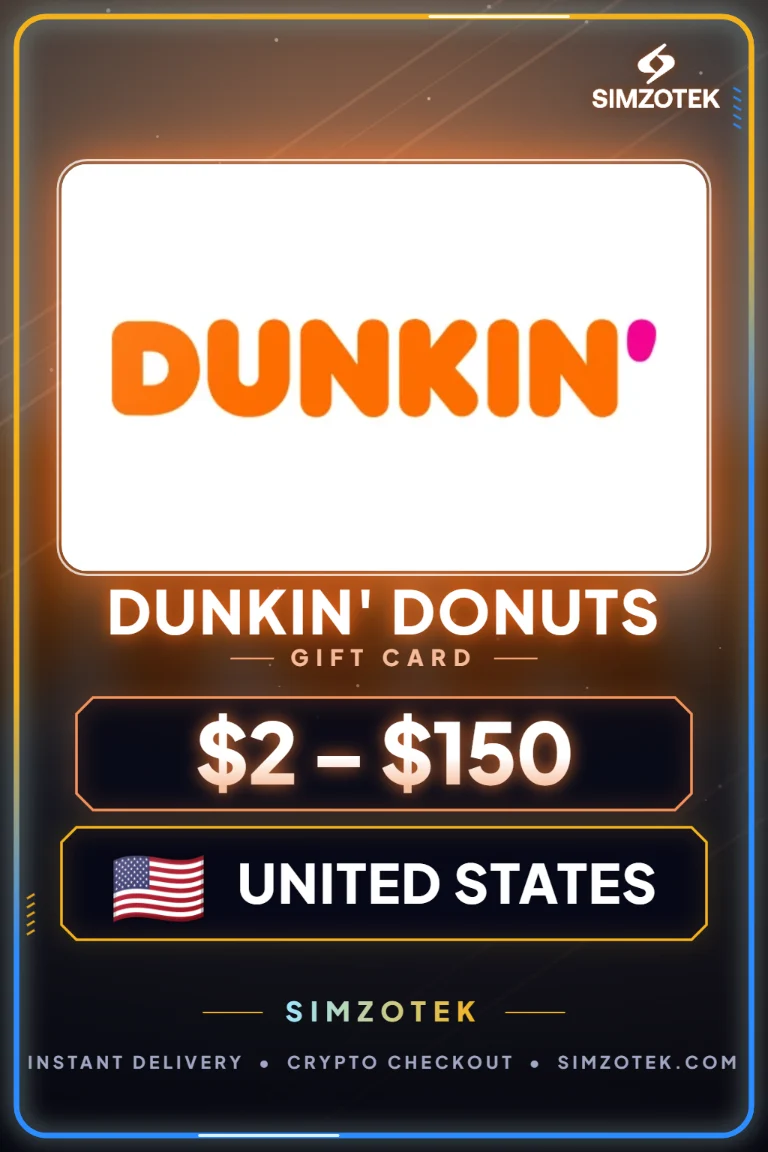 Carta regalo Dunkin' Donuts (Stati Uniti)