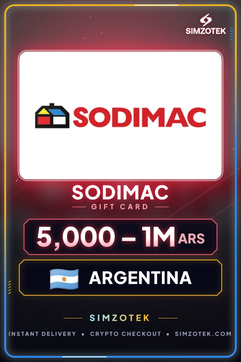 Carta regalo Sodimac (Argentina)
