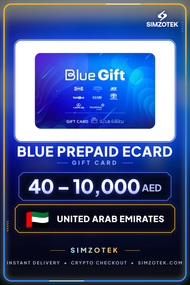 Blue Prepaid eCard (Emirati Arabi Uniti)