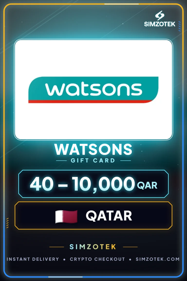 Karta podarunkowa Watsons (Katar)