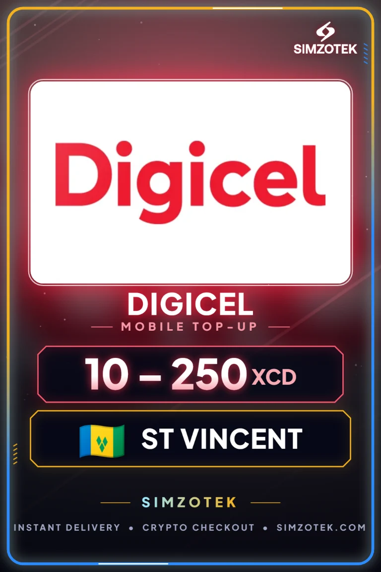 Digicel mobiliojo ryšio papildymas (Šventasis Vincentas ir Grenadinai)