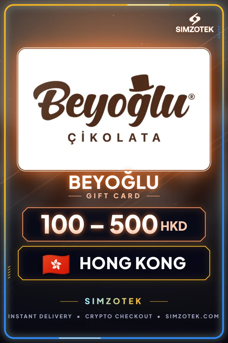 Carta regalo Beyoğlu (Hong Kong)