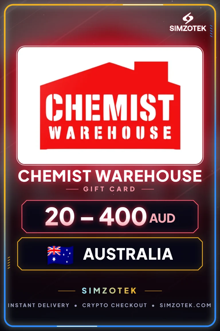 Chemist Warehouse Gift Card (ອອສເຕຣເລຍ)